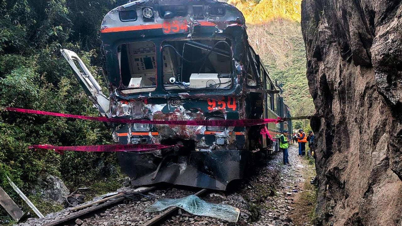 Accidente de trenes en Perú dejó un muerto y 36 heridos