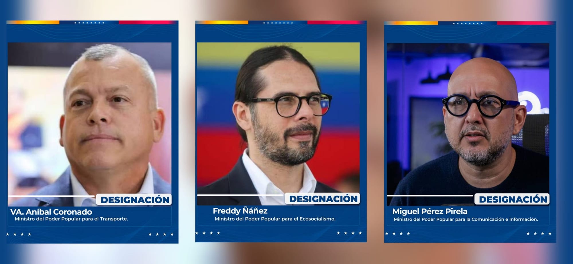 Delcy Rodríguez anunció nuevas designaciones en varios ministerios del país