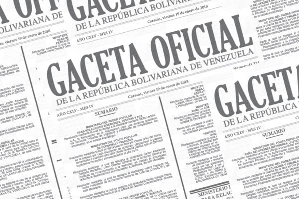 En Gaceta: suspenden exención del IVA a las importaciones de productos esenciales