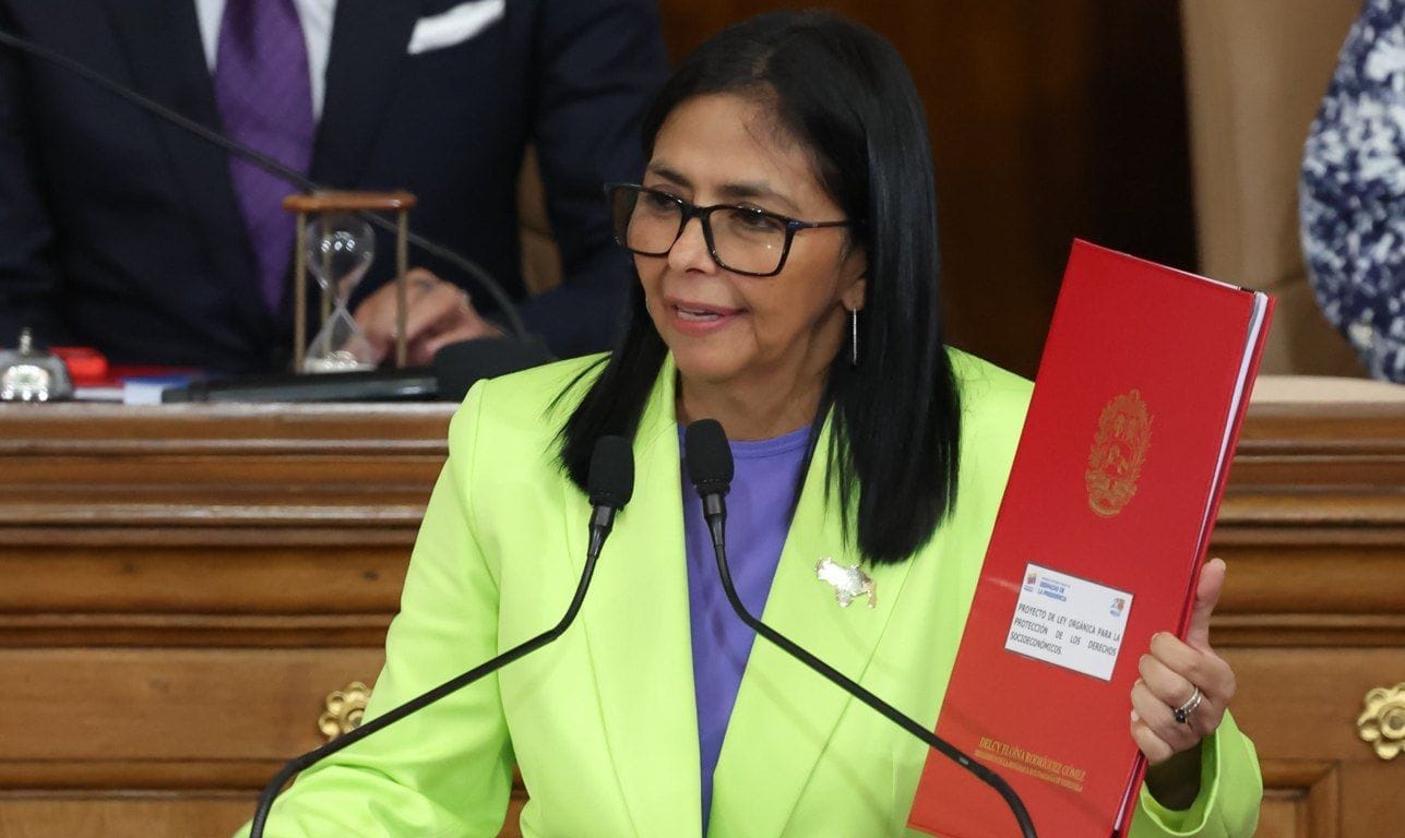 Delcy Rodríguez anunció propuesta de reforma parcial de la Ley de Hidrocarburos
