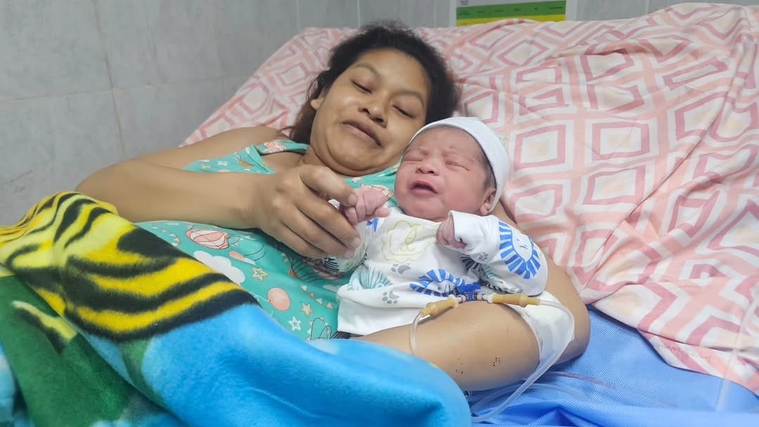 MONAGAS | Un niño se convirtió en el primer bebé nacido en Monagas en 2026