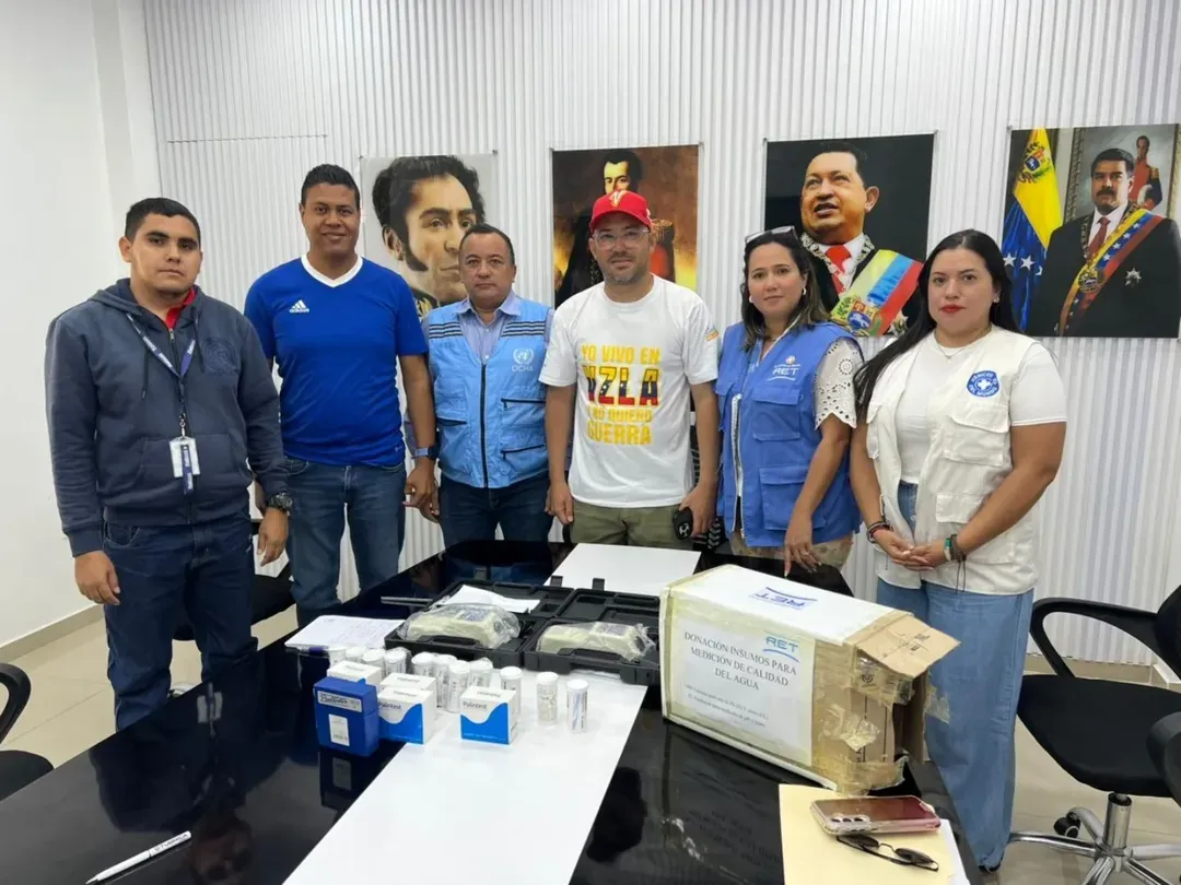 SUCRE | ONU donó insumos y equipos a RET la gobernación de Sucre para INSUMOS PARA monitorear calidad del agua