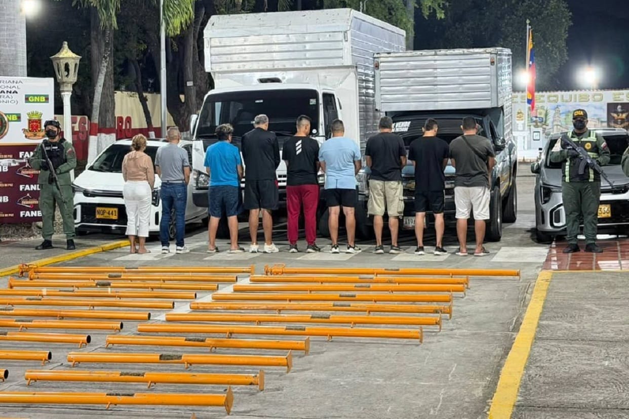 FANB incautó 380 kg de marihuana ocultos en tuberías en Táchira: nueve resultaron detenidos
