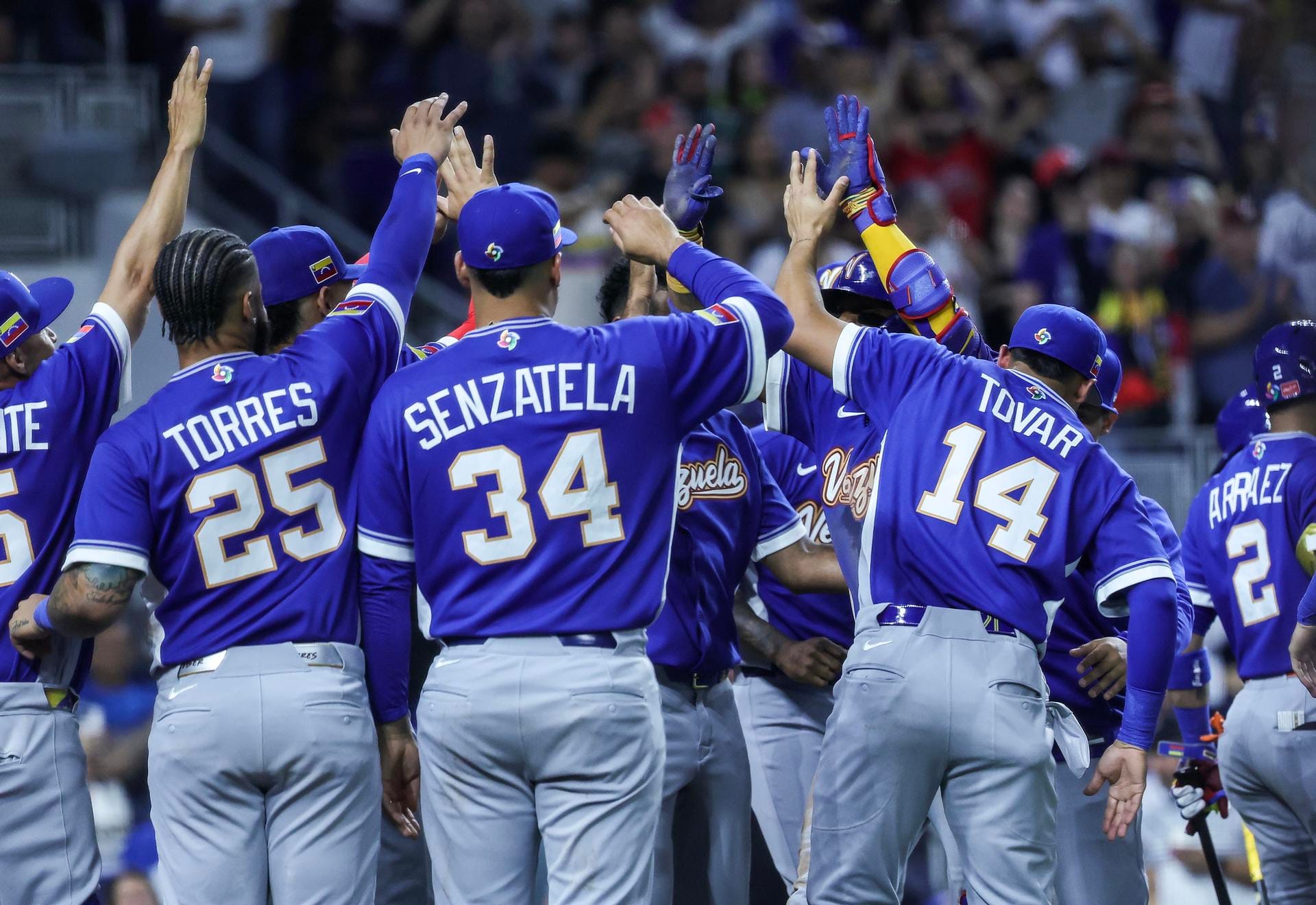Venezuela clasificó invicta a los cuartos de final del Clásico Mundial de Béisbol