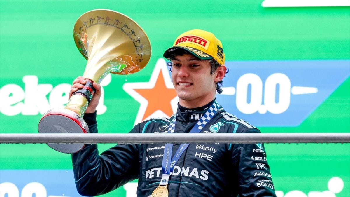 Kimi Antonelli consiguió su primera victoria en la Fórmula 1