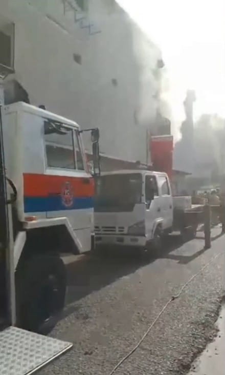 Se registró un incendio en un local del centro de Cumaná este #09ABR