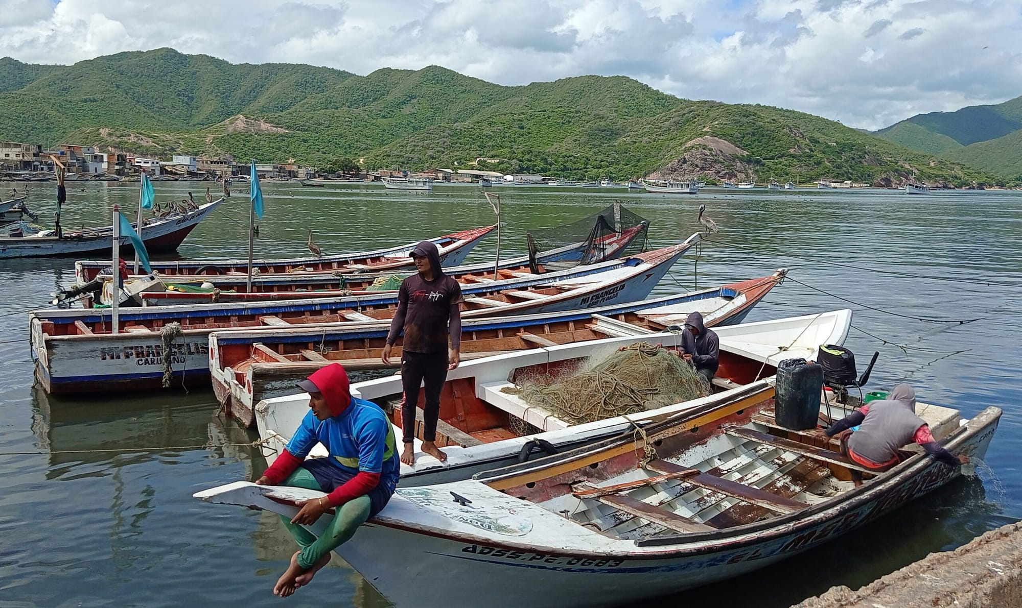 SUCRE | Pescadores de La Esmeralda protestaron tras tres meses sin permisos de zarpe