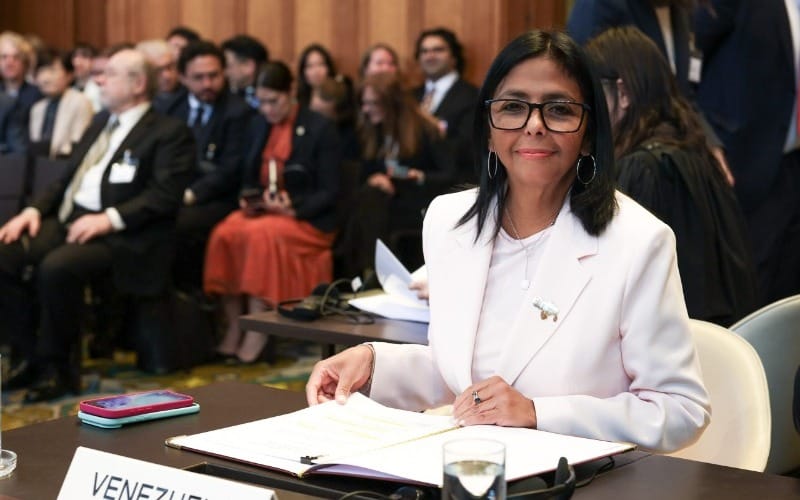 "Jamás seremos el Estado 51": Delcy Rodríguez responde a la propuesta de Trump