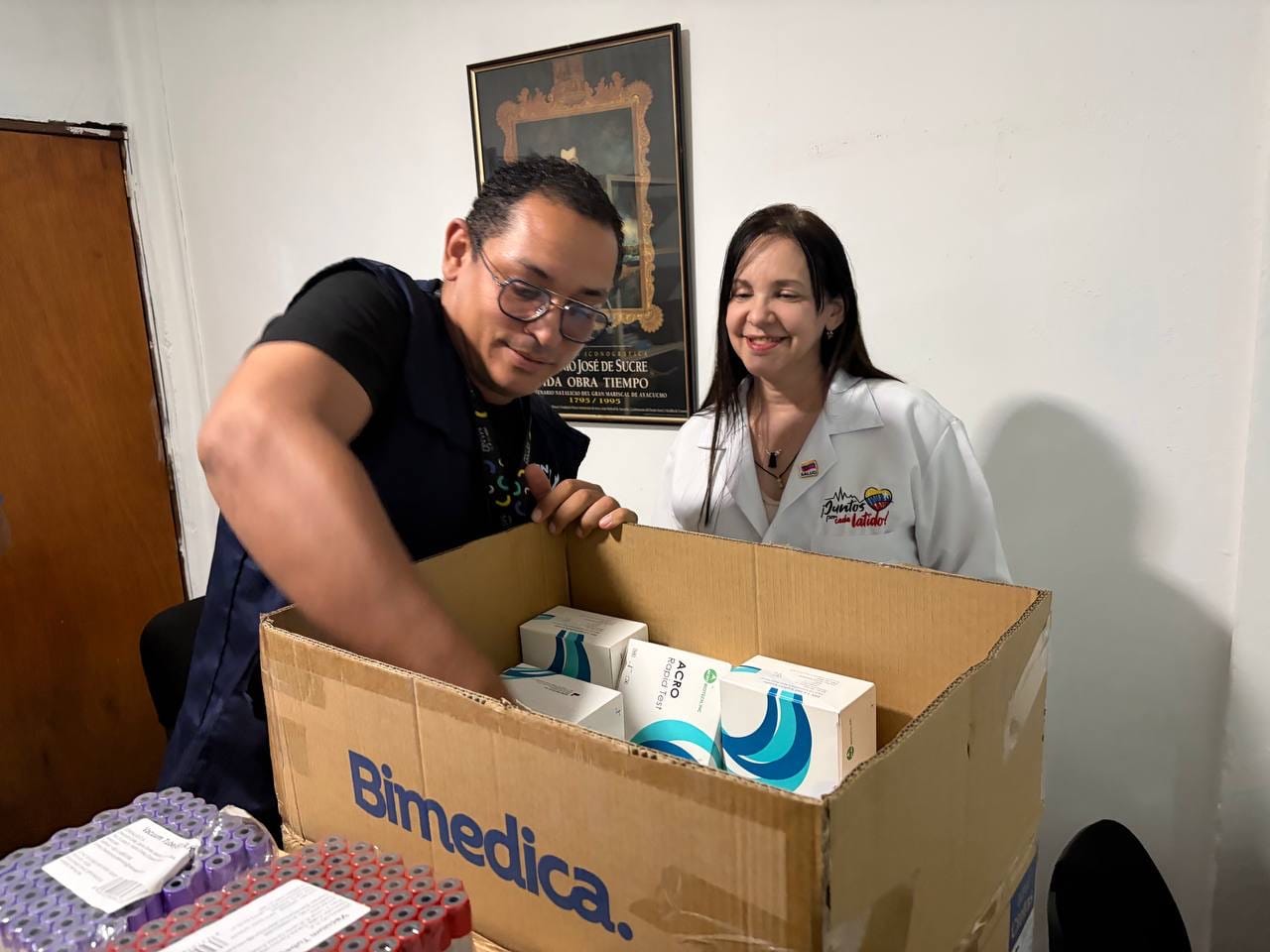 SUCRE | Sucre recibió donación de mil pruebas rápidas para el diagnóstico de VIH y Sífilis