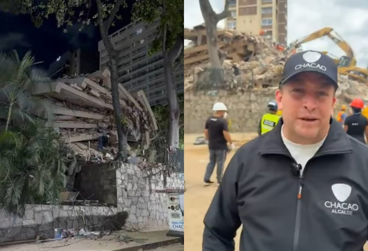 35 personas han muerto por derrumbe del edificio Petunia en Chacao: van 28 ciudadanos rescatados