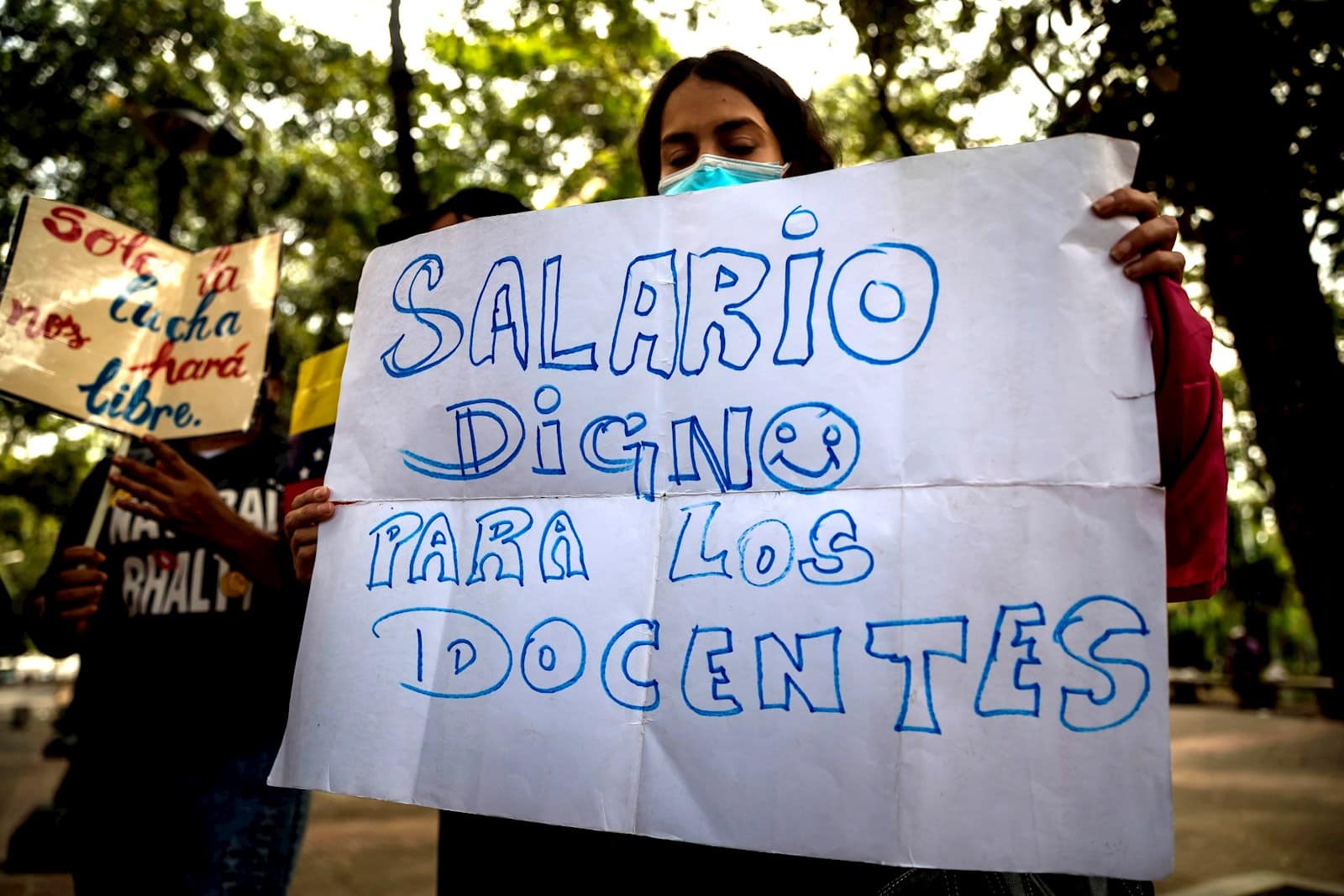 Llamado a paro nacional de maestros tuvo una participación del 80%