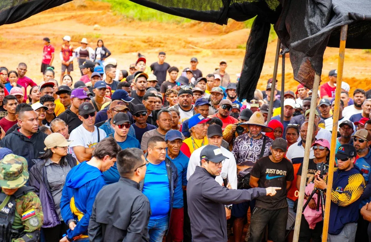 Gobierno creará oficina para atender a mineros afectados por operativo militar en Bolívar