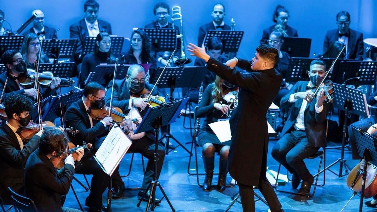 Orquesta venezolana llenó de música el acto del Papa León XIV en Madrid