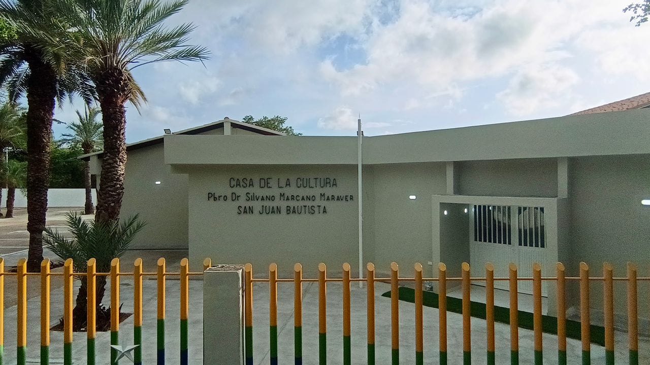 NUEVA ESPARTA | Gobernación reinauguró la Casa de la Cultura de San Juan Bautista