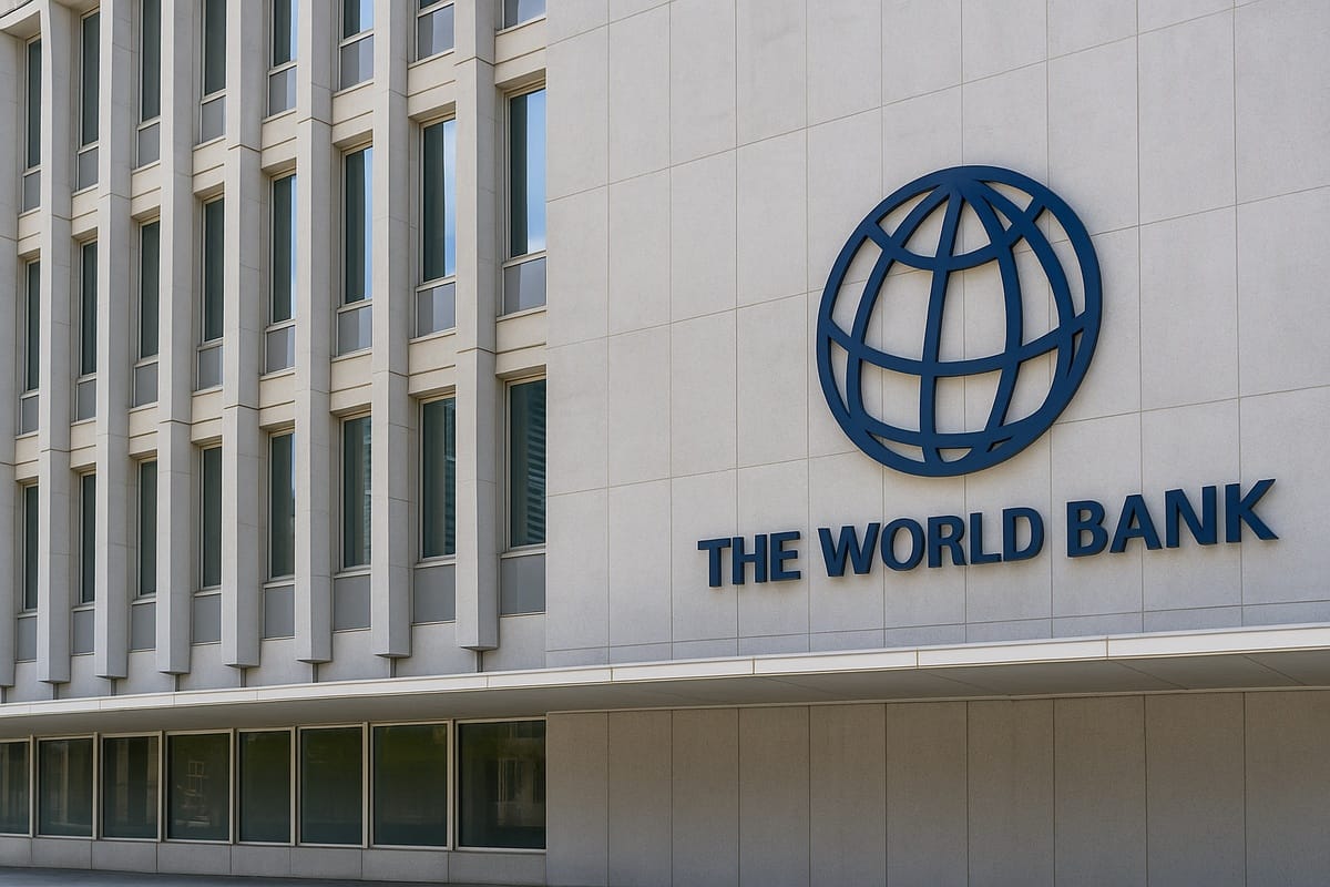 Banco Mundial rebajó a 2,5% su previsión de crecimiento global por efectos de la guerra en Irán