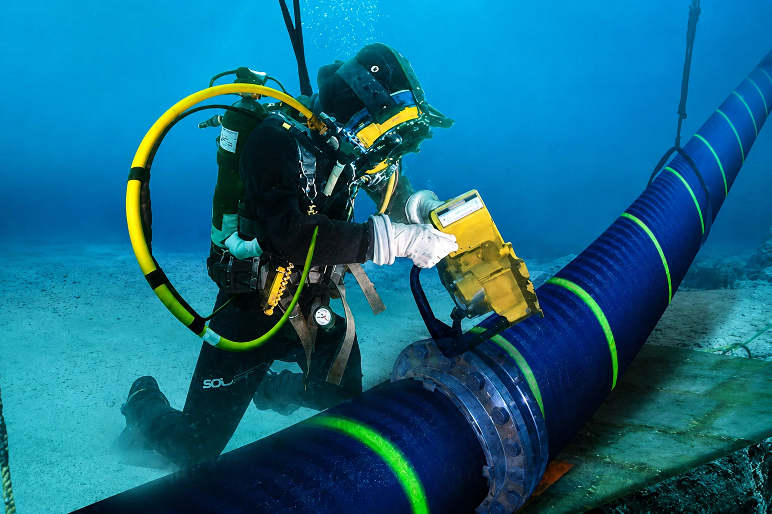 Comenzaron las labores de reparación del cable submarino de fibra óptica dañado tras los sismos