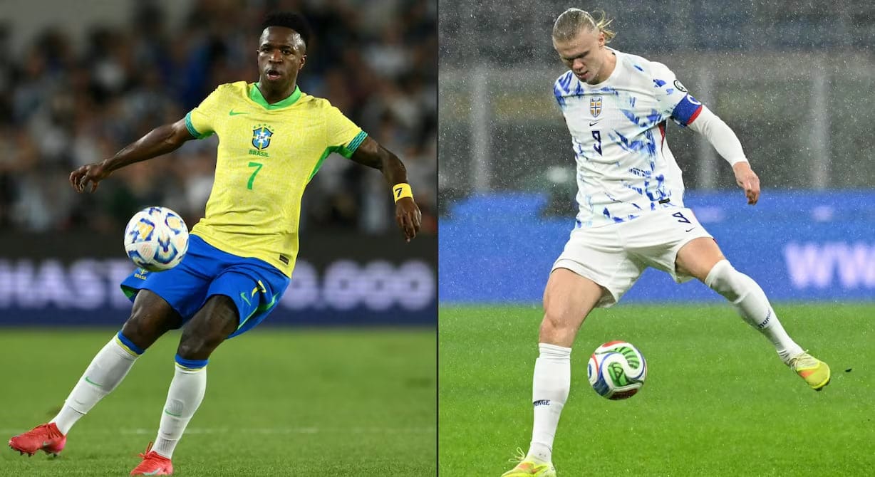 Brasil vs. Noruega: un duelo de estrellas que buscan avanzar a cuartos de final del Mundial de Fútbol
