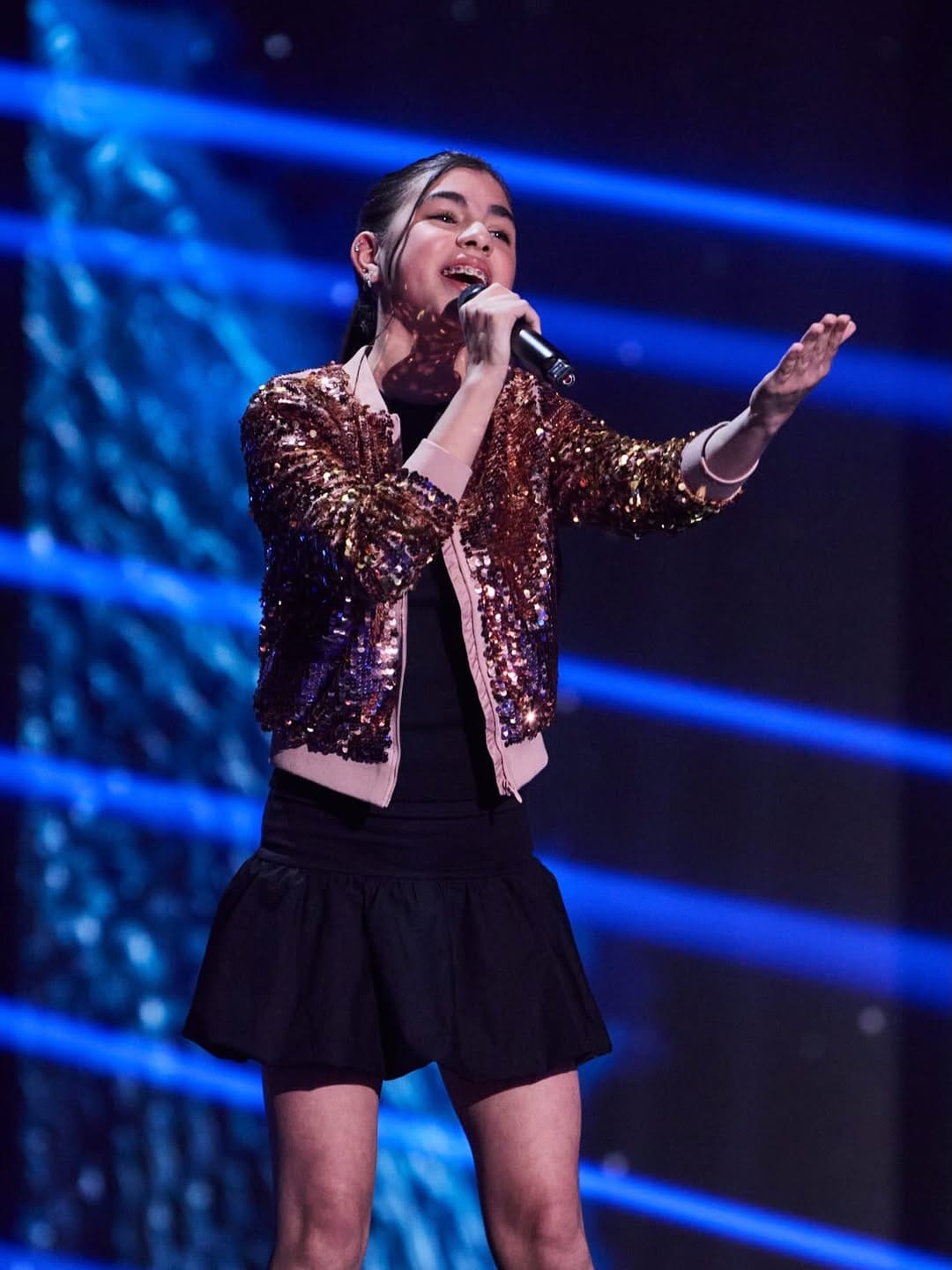 Anzoatiguense Evolett Martínez buscará ganar La Voz Kids tras avanzar a la final