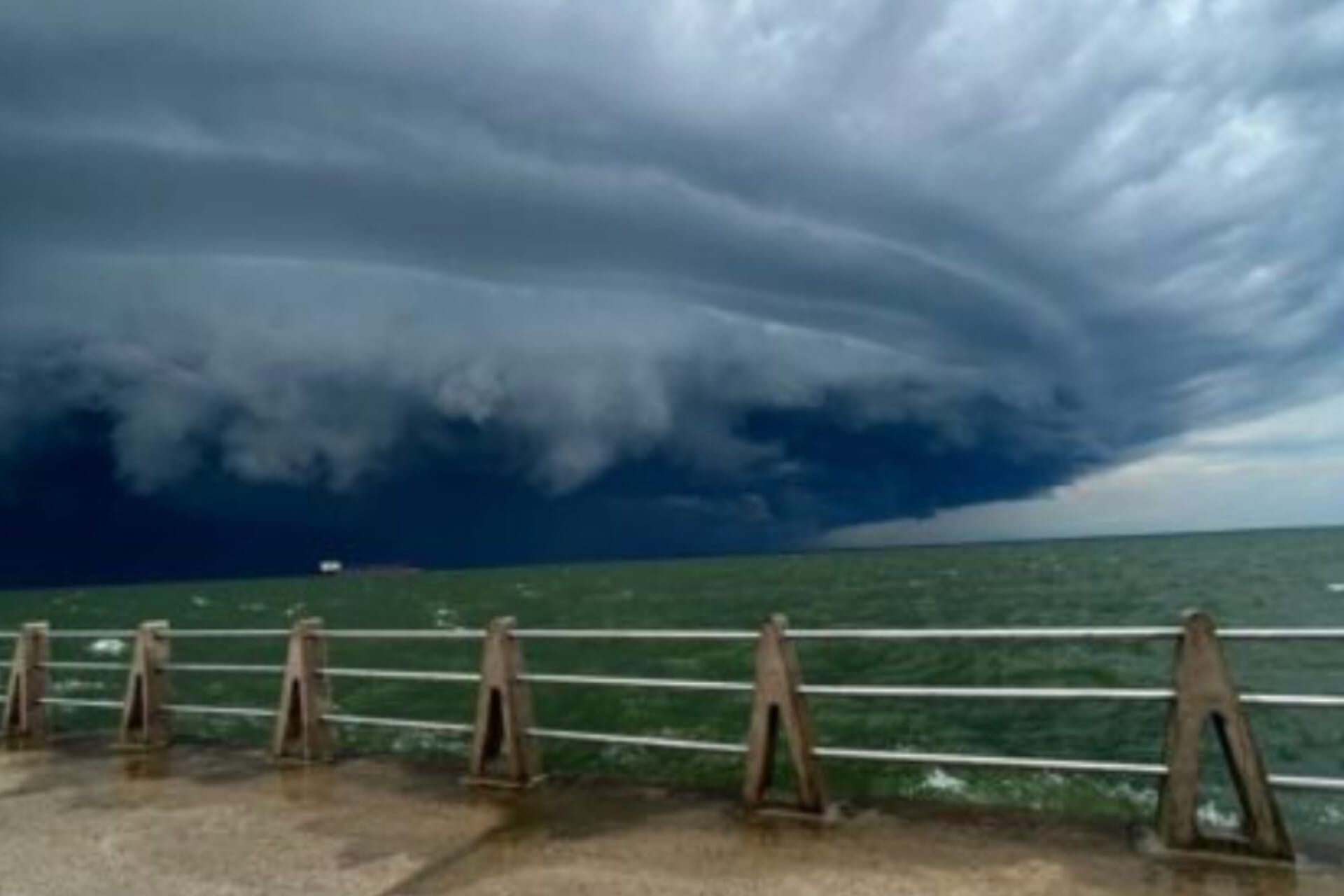 Dos trombas marinas fueron avistadas en Zulia y Aragua durante el 23 de agosto