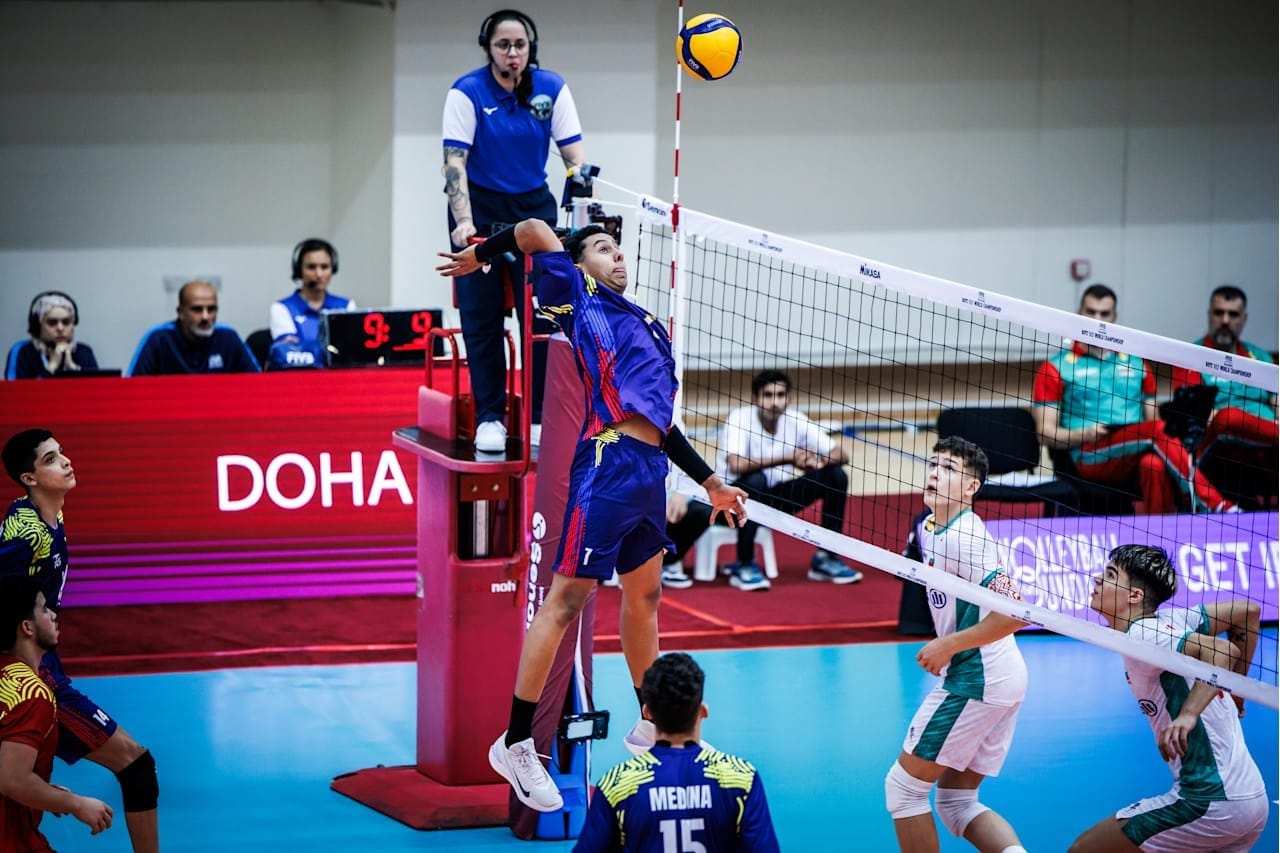 Venezuela clasificó a los cuartos de final del Mundial U-17 de voleibol masculino