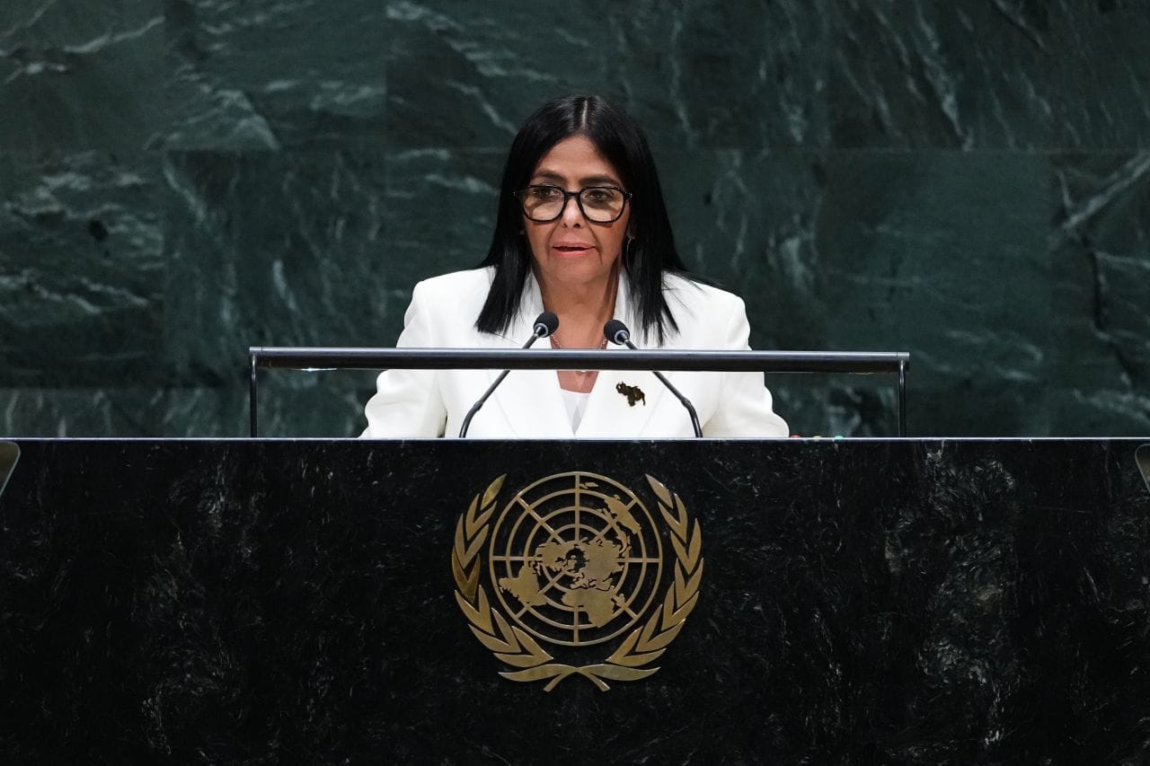 Delcy Rodríguez afirmó en su discurso ante la ONU que «en Venezuela habrá elecciones»
