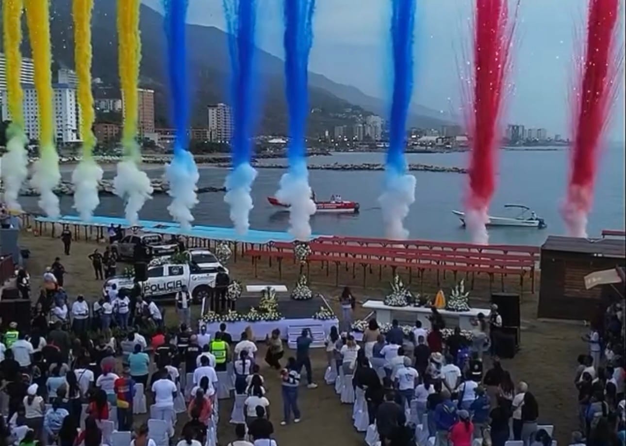Conmemoraron en La Guaira a los fallecidos por el doblete sísmico a tres meses del evento