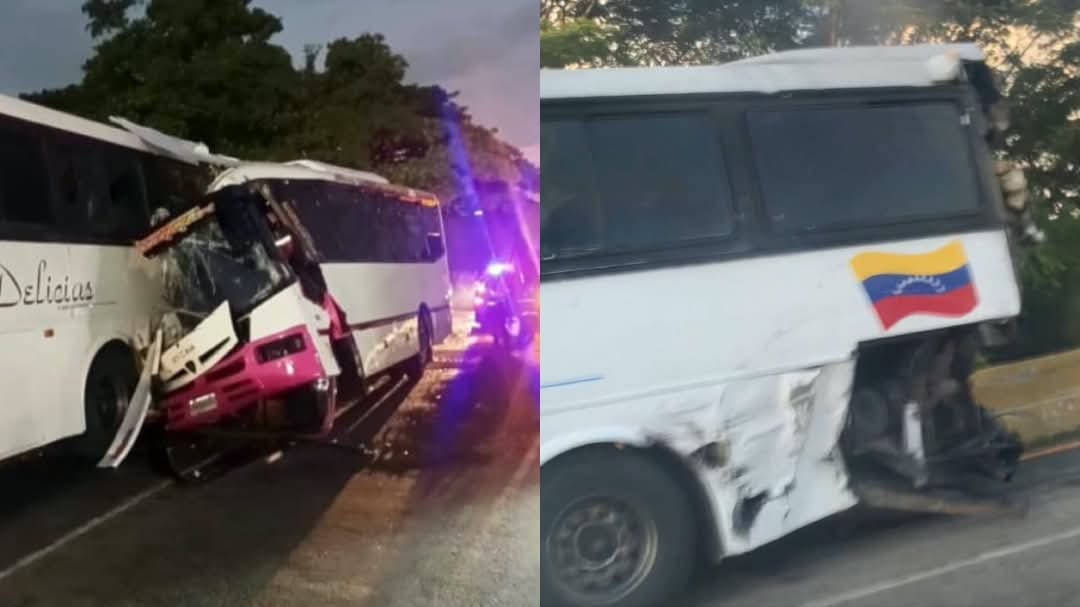 Accidente entre dos autobuses en la ARC dejó tres muertos y un herido