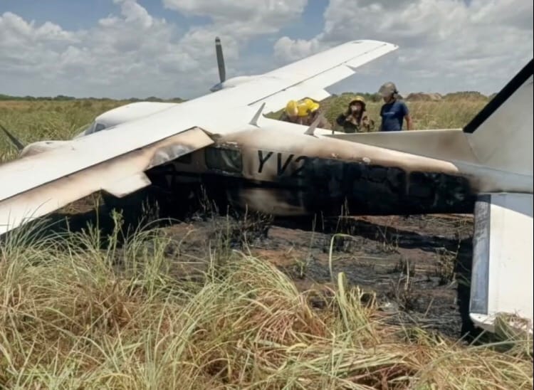 Siete heridos dejó accidente aéreo que viajaba de Canaima a Ciudad Bolívar
