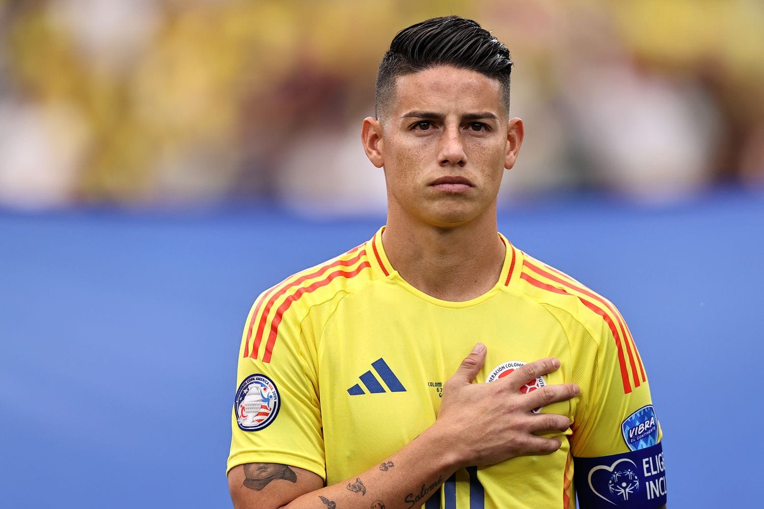 James Rodríguez anunció su retiro de la selección colombiana de fútbol