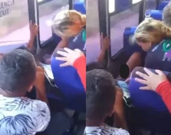 Mujer dio a luz a bordo de un autobús en el Zulia con ayuda del chofer y otros pasajeros