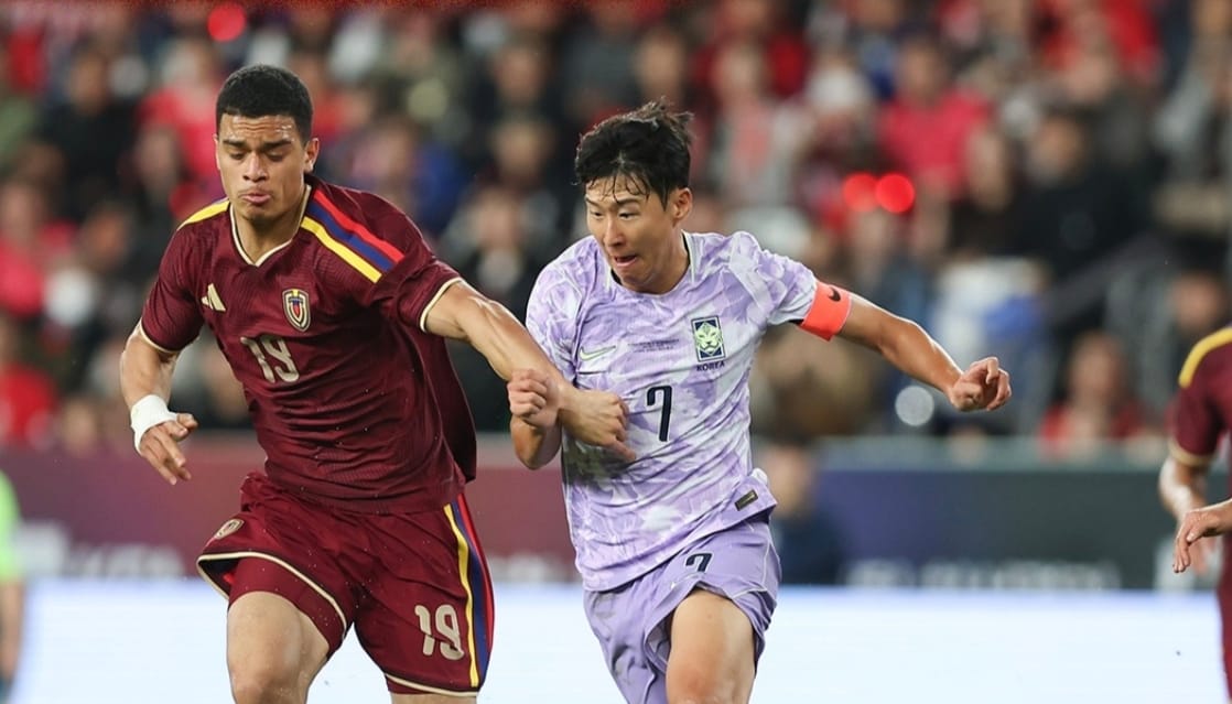 Venezuela cerró su segundo amistoso en Asia con un empate ante Corea del Sur