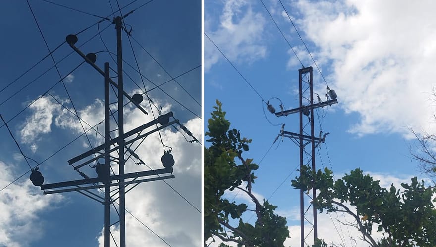 ANZOÁTEGUI | Fincas del sur de Anzoátegui cumplieron cinco días sin electricidad por caída de guaya
