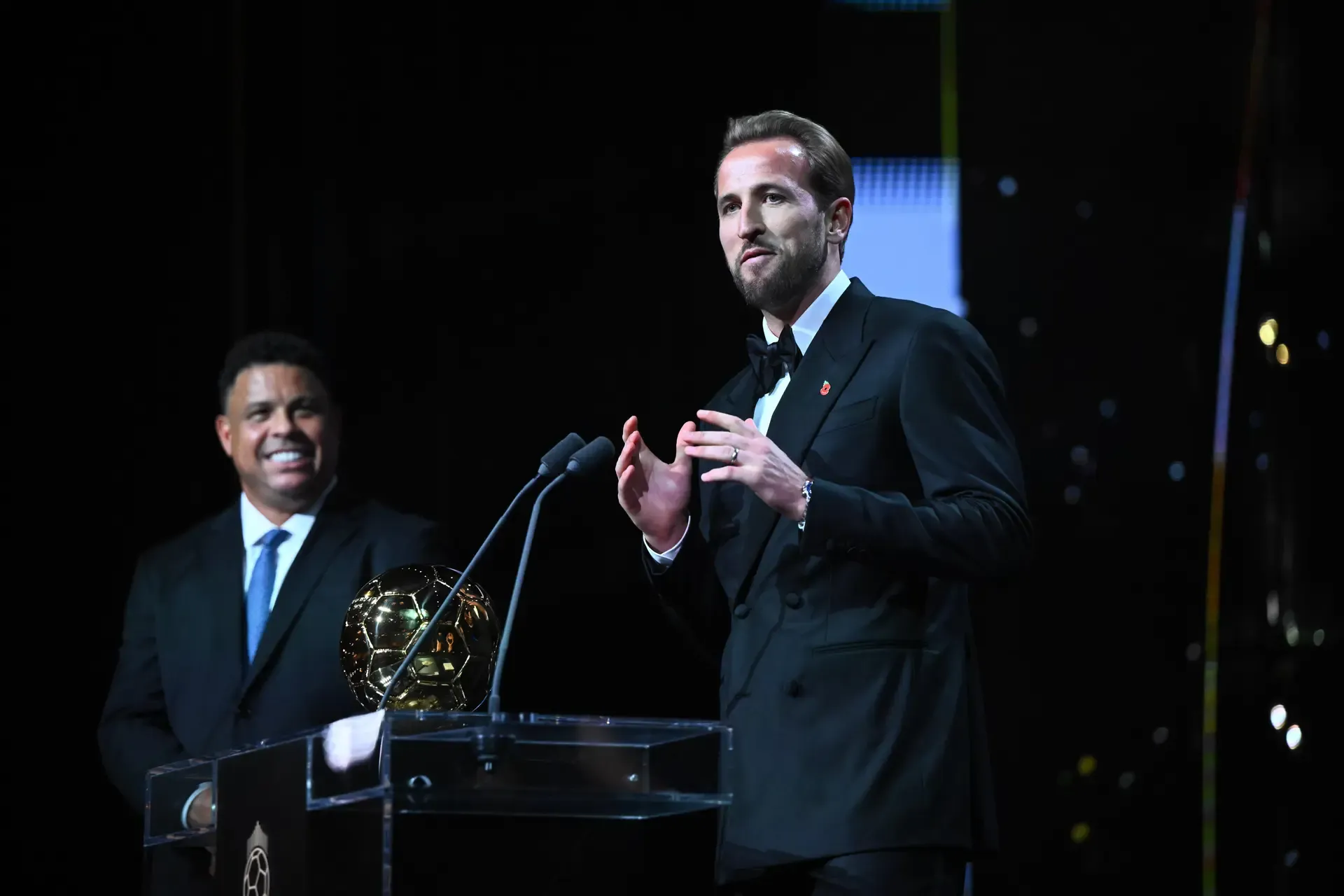 Harry Kane se llevó el Balón de Oro por primera vez en su carrera