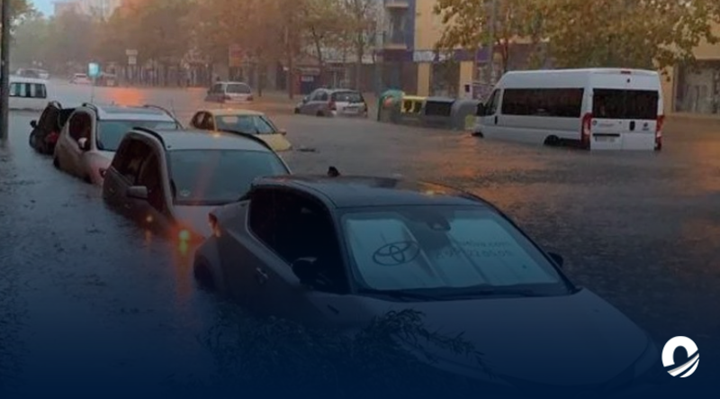 Fuertes lluvias en España han dejado un muerto y dos desaparecidos