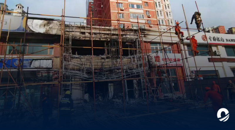 Incendio en restaurante de China dejó 22 muertos y varios heridos