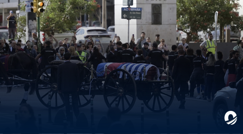 Uruguay despidió al expresidente José “Pepe” Mujica con un sentido cortejo fúnebre