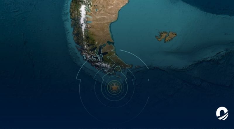 Se registró un terremoto de magnitud 7.5 en varias regiones de Argentina y Chile