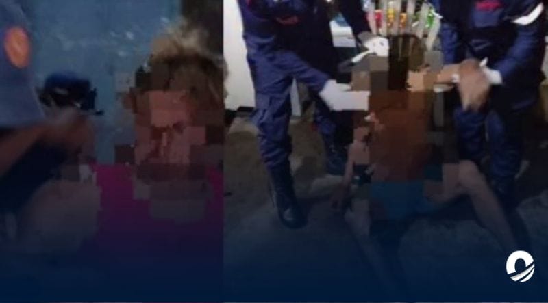 Pareja resultó herida en El Pilar tras sostener una violenta discusión