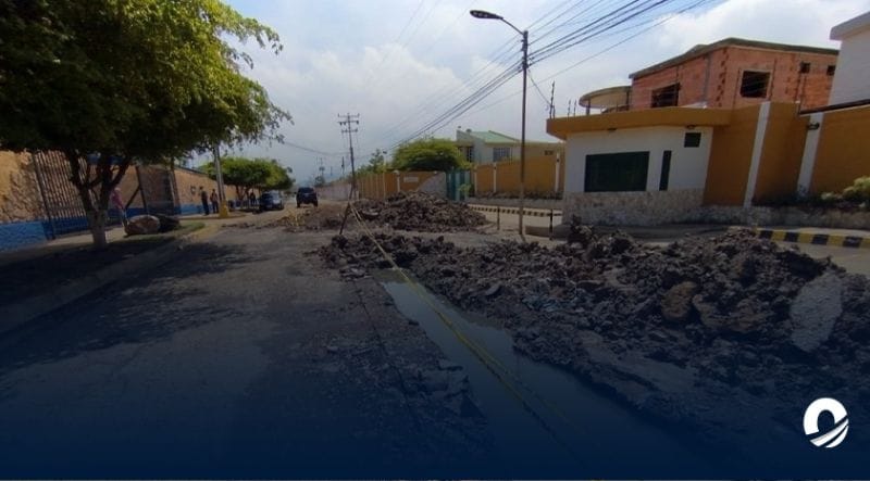 ANZOÁTEGUI | Vecinos de Nueva Barcelona denunciaron que continúan a la espera de reparación de colector caído