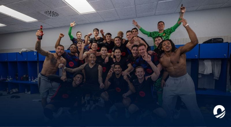 Barcelona derrotó 2-0 al Espanyol y se llevó el campeonato de LaLiga española