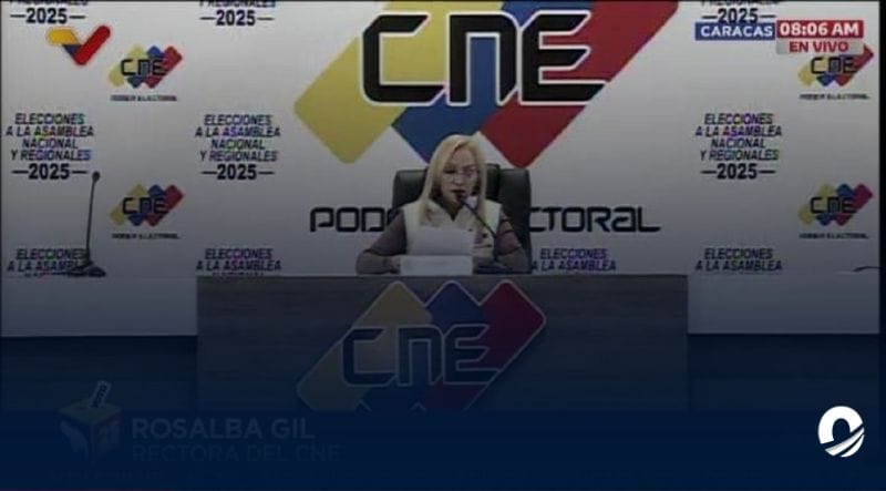 CNE: 94,77% de las mesas electorales se encuentran constituidas y abiertas