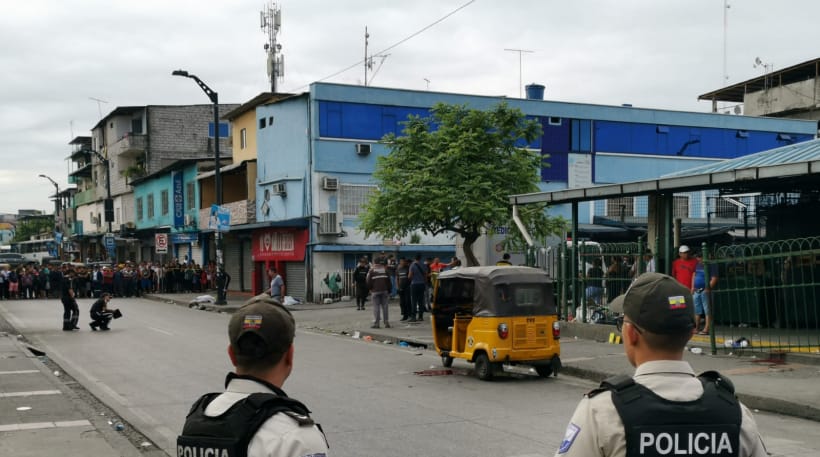 Siete muertos dejó ataque armado en zona comercial de Guayaquil