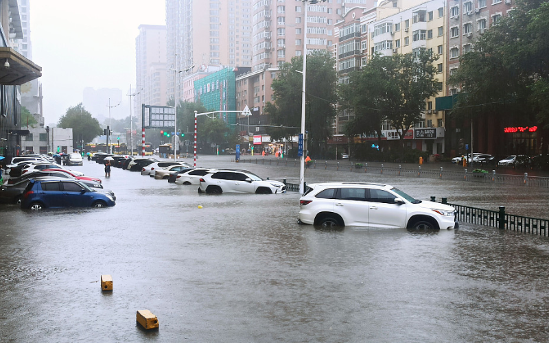 China activó alerta por inundaciones en nueve regiones ante intensas lluvias
