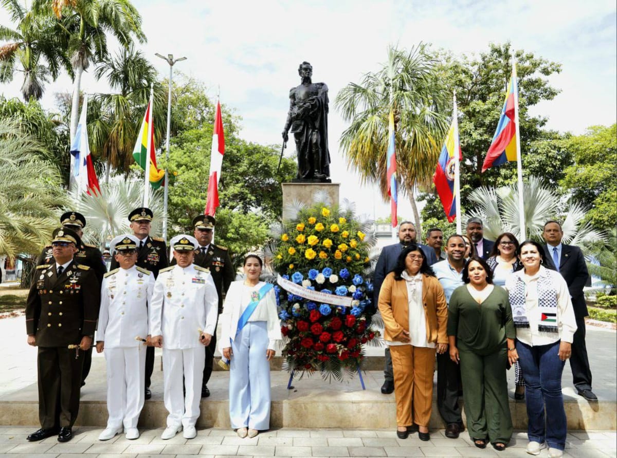 Sucre | Autoridades regionales conmemoraron 204 años de la Batalla de Carabobo