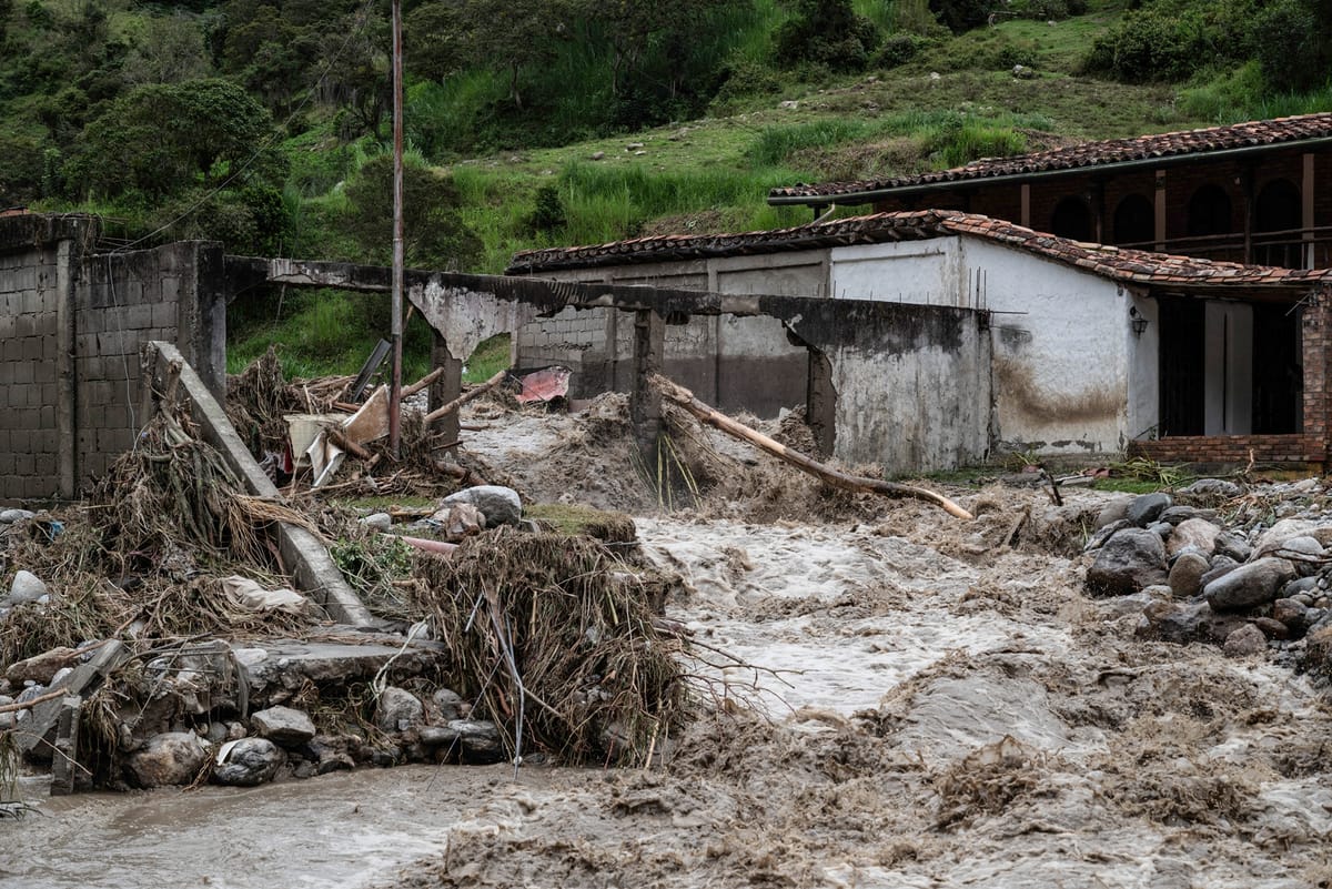 Lluvias causaron daños en al menos 46 municipios del occidente venezolano