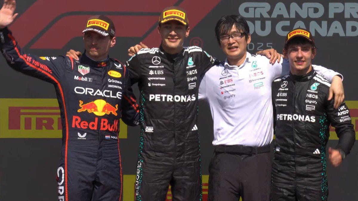 George Russell se llevó la victoria en el Gran Premio de Canadá de Fórmula 1