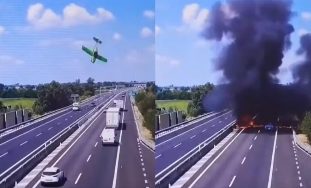 Dos personas murieron tras caer la avioneta donde se transportaban en Italia