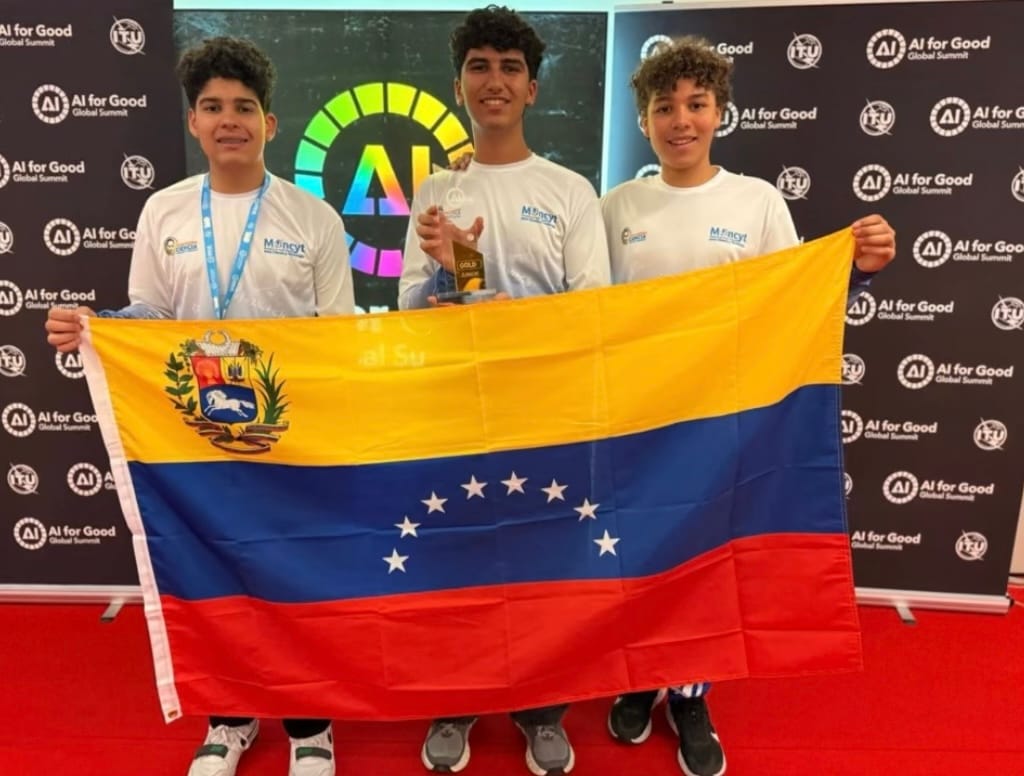 Jóvenes venezolanos ganaron competencia internacional de robótica en Suiza
