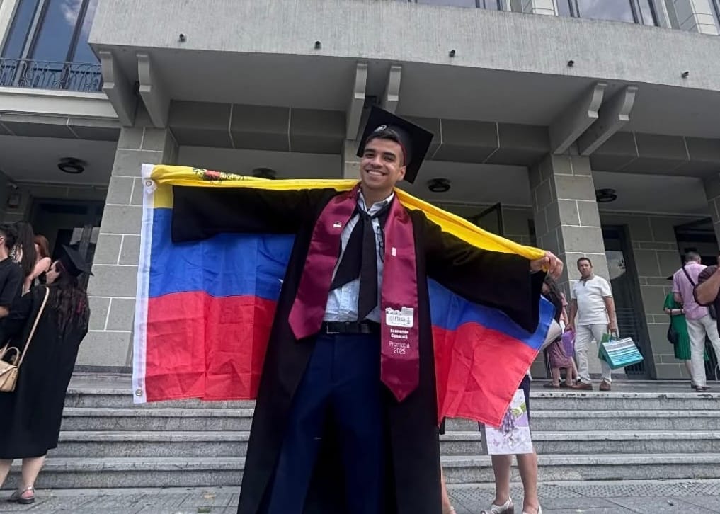 Venezolano obtuvo el mejor promedio entre 1.200 alumnos en universidad de Rumanía