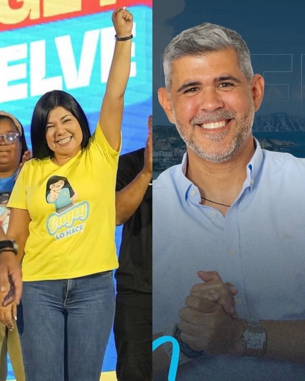 ANZOÁTEGUI | Sugey Herrera y Manuel Ferreira fueron reelectos como alcaldes de Barcelona y Lechería
